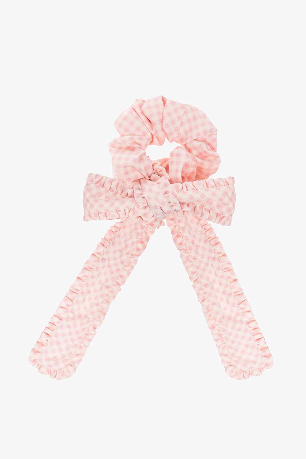 GANNI｜ (STRIPE COTTON SCRUNCHIE (A5978 396)) Stripe Cotton Scrunchie